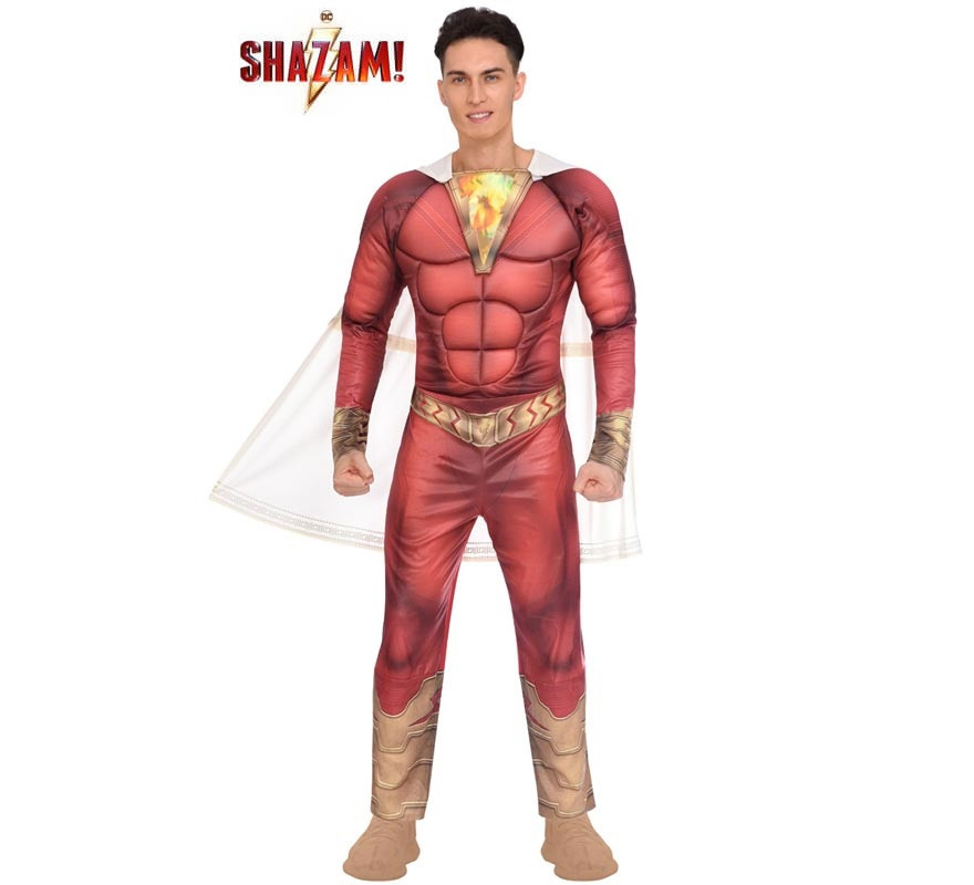 Shazam costume for men