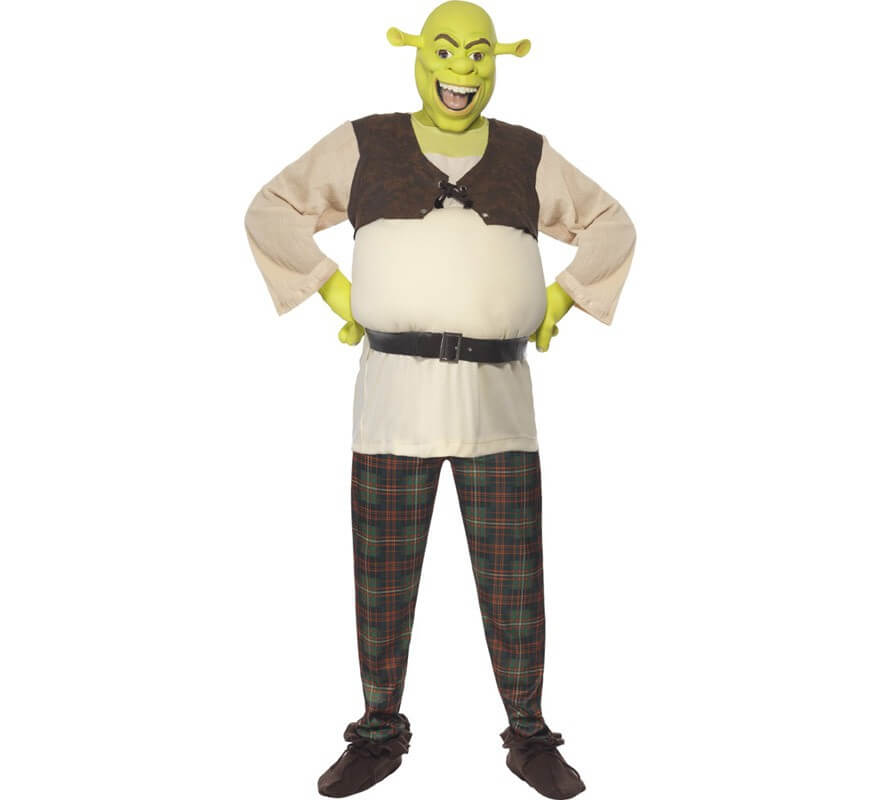 Déguisement Shrek pour homme taille L