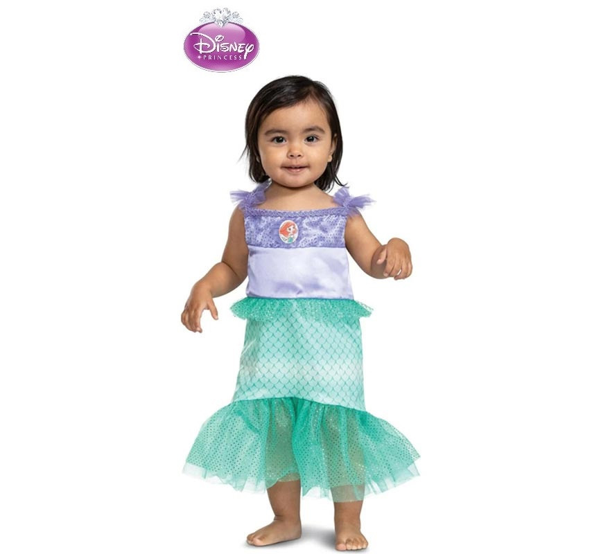 Deguisement La Petite Sirene Ariele Costume Disney Enfant sans peruque
