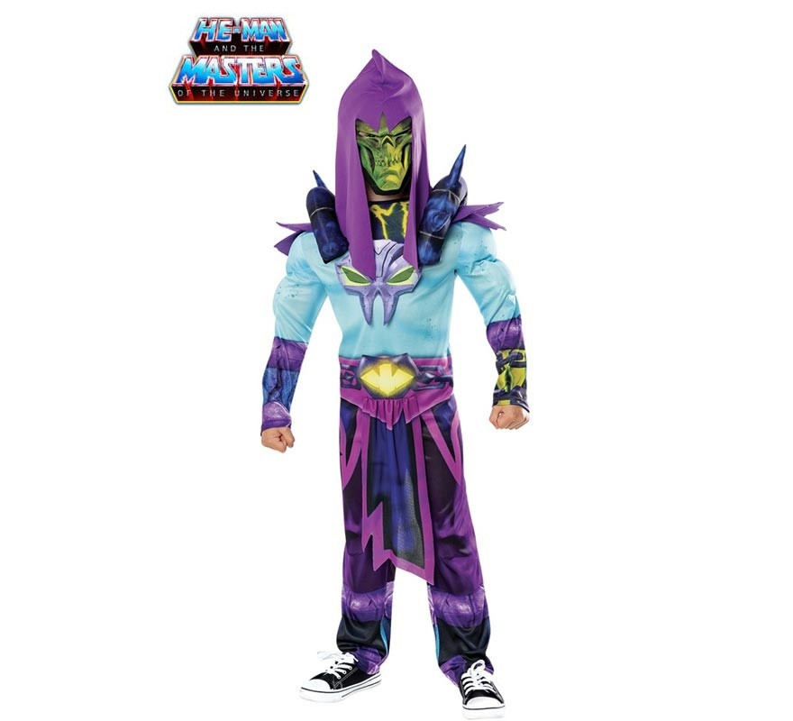 Deluxe He-Man Skeletor Costume with Mask for Kids