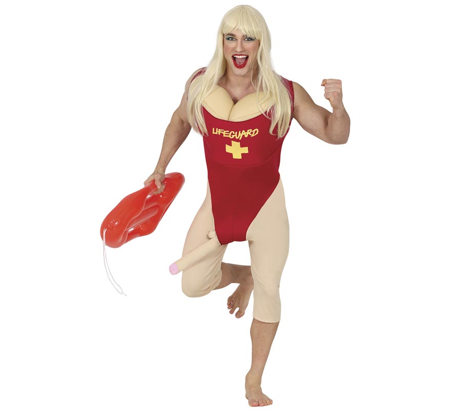 Men's Lifeguard Surprise Costume