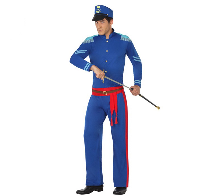 Disfraz de Soldado azul para hombre