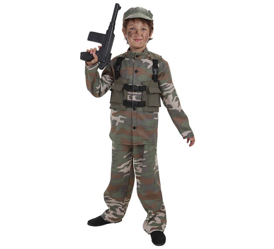 Disfraz de Soldado Fuerzas Especiales para niño