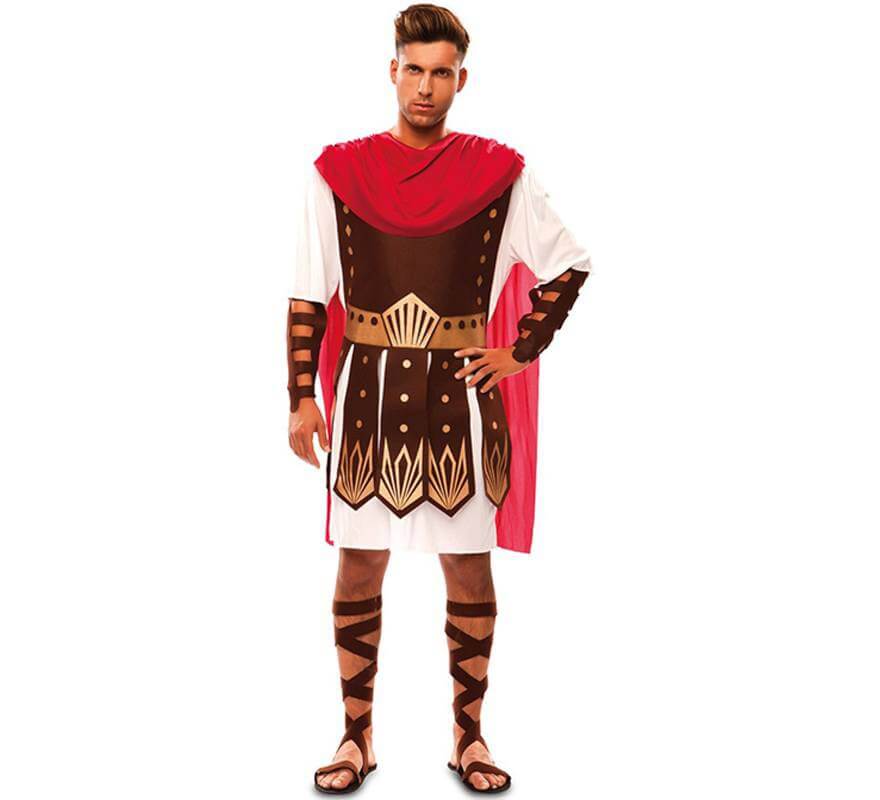 calina Marchito freno Disfraz de Soldado Romano para hombre