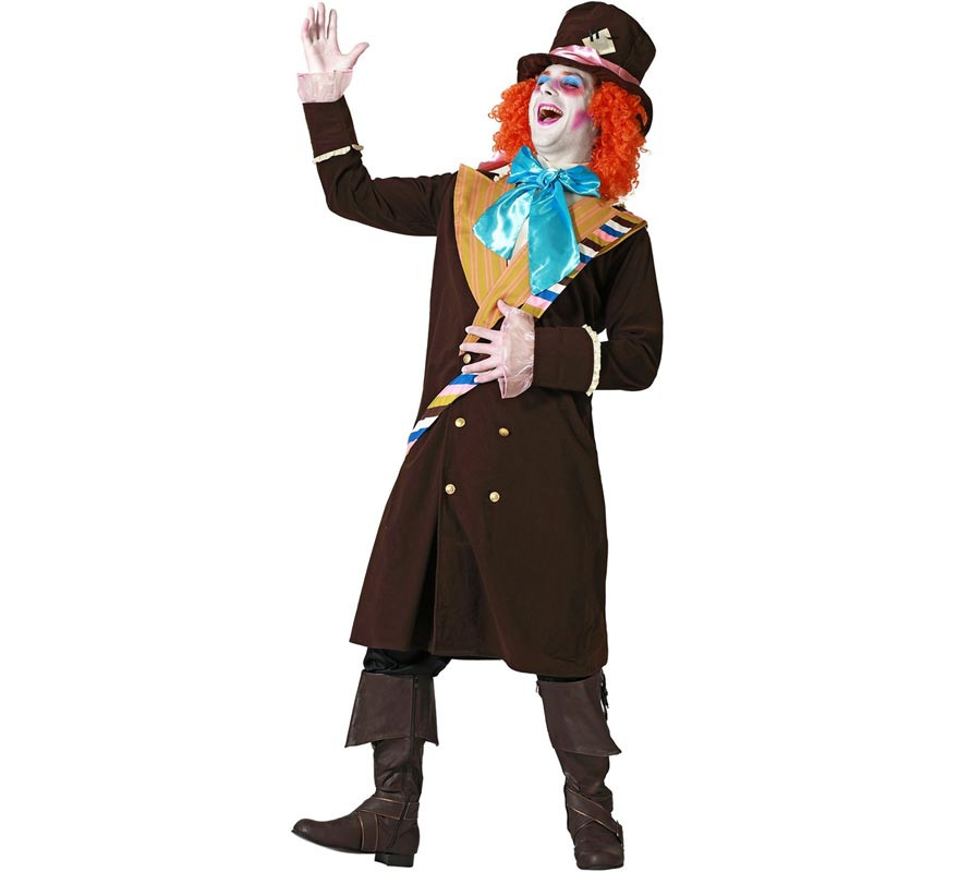 Brown Mad Hatter Costume for Men