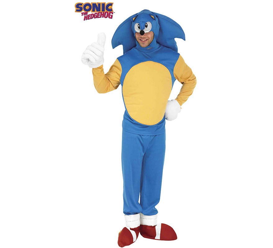 costume Sonic The Hedgehog per adulti