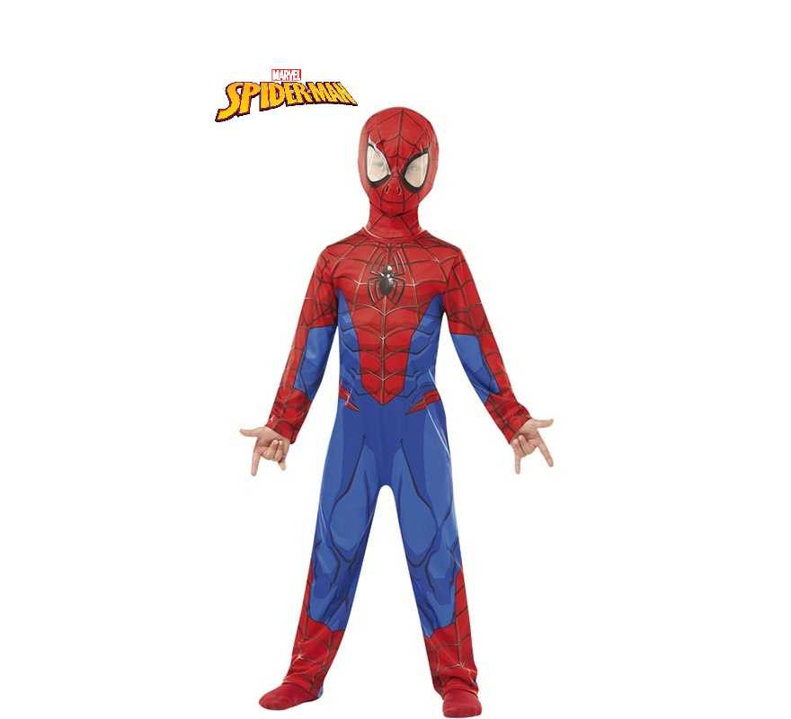 equipaje Deportes Cocinando Disfraz de Ultimate Spiderman con Músculos para niño