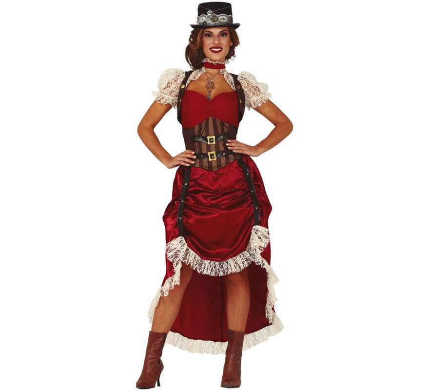 Costume Steampunk Garnet per donna