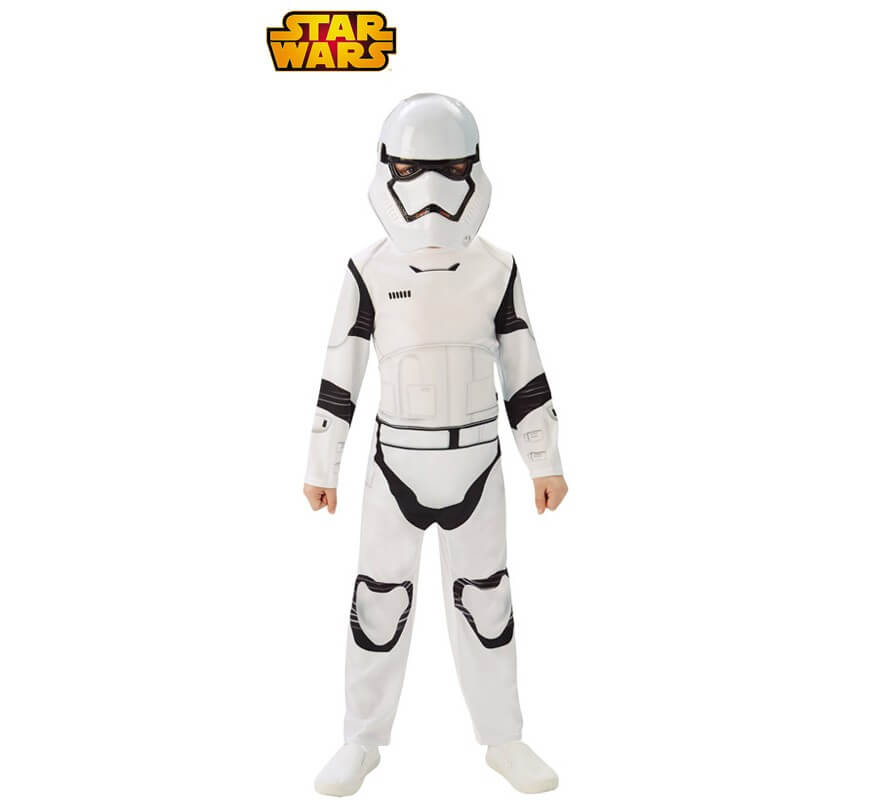 medias maníaco Fácil Disfraz de Stormtrooper de Star Wars para niño