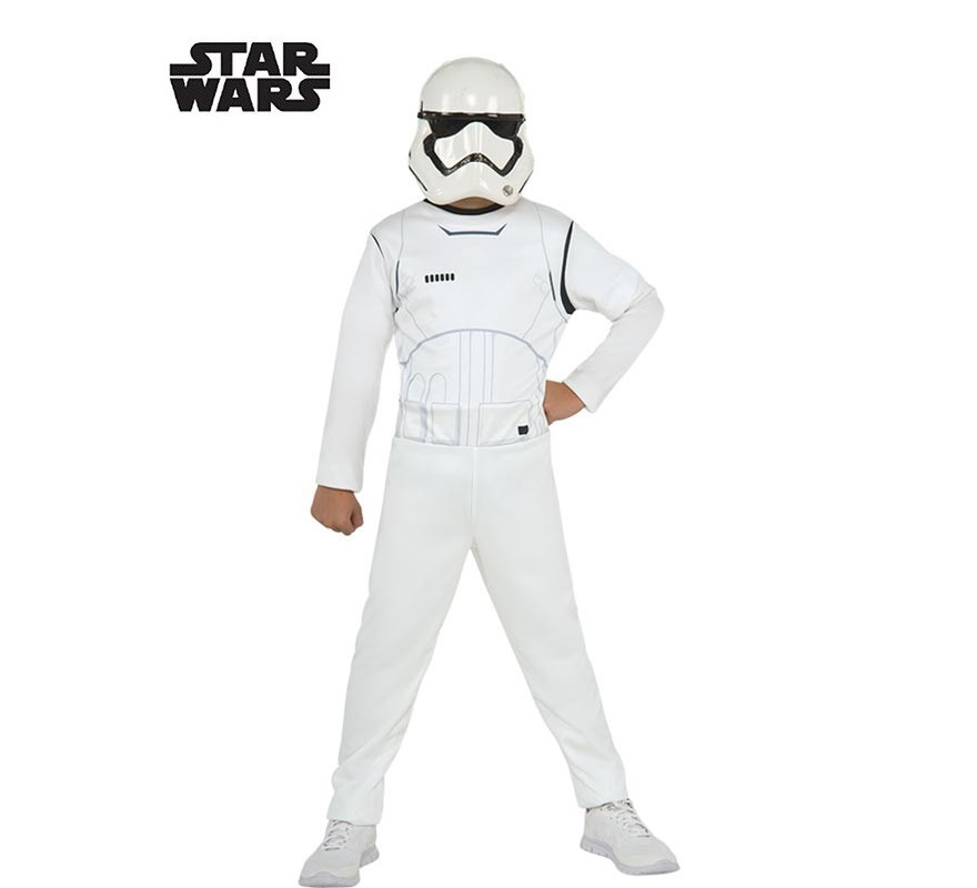 Star Wars Stormtrooper Costume Opp Box with Mask for Kids