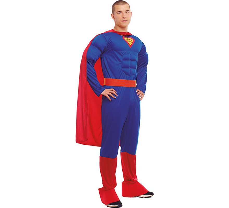 Costume da supereroe kryptoniano da uomo
