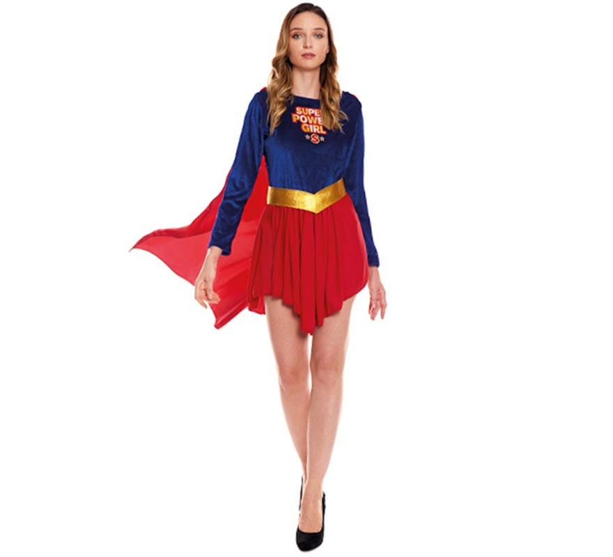 Fato de super-heroína Kryptoniana para mulher