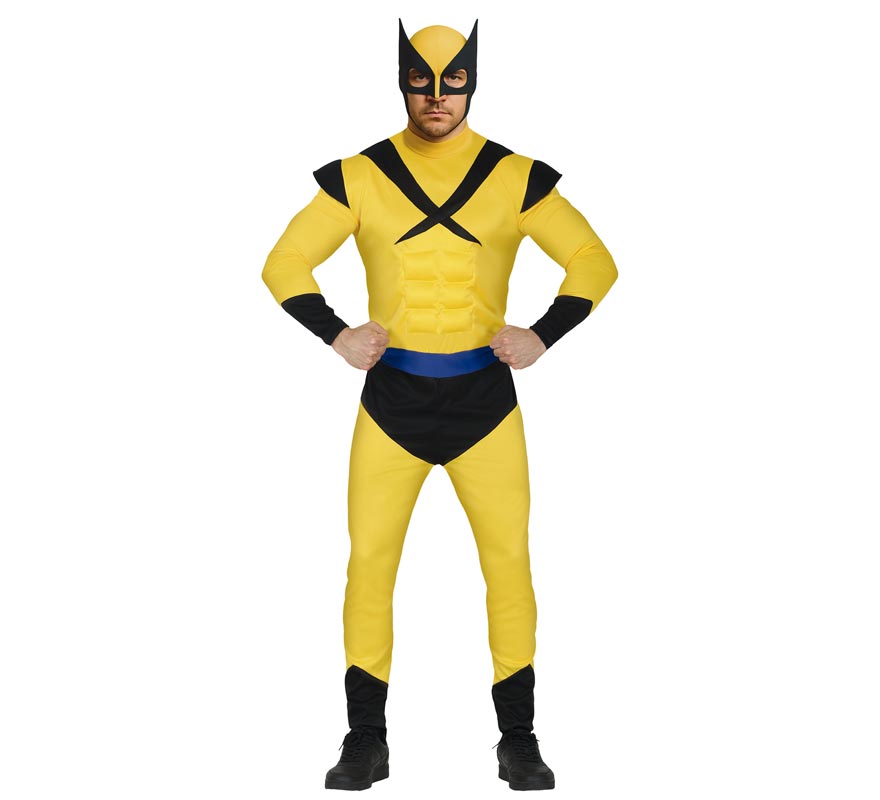 Yellow Super Wolf Costume for Men