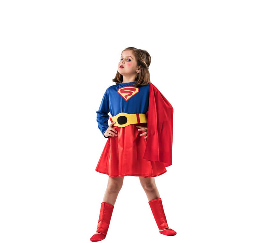 escocés proteger nitrógeno Disfraz de Supergirl Clásico para niña