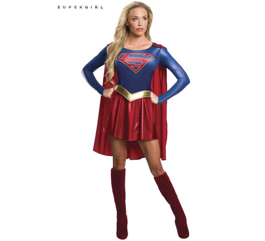 Costume da Supergirl deluxe per donna