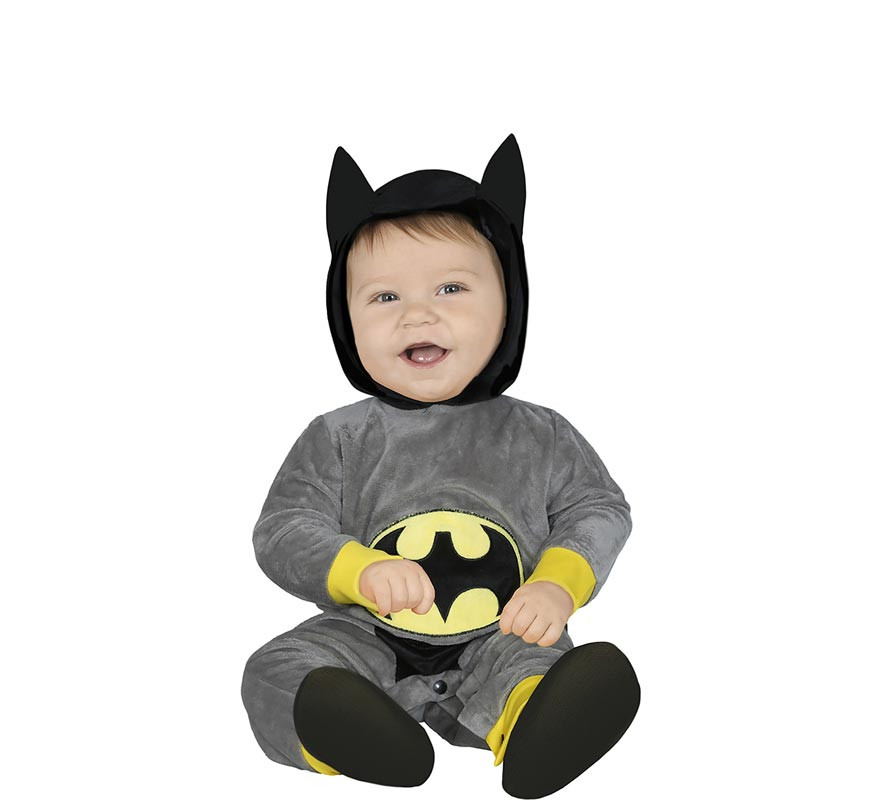 Costume Batman Super eroe vestito di carnevale da bambino con muscoli
