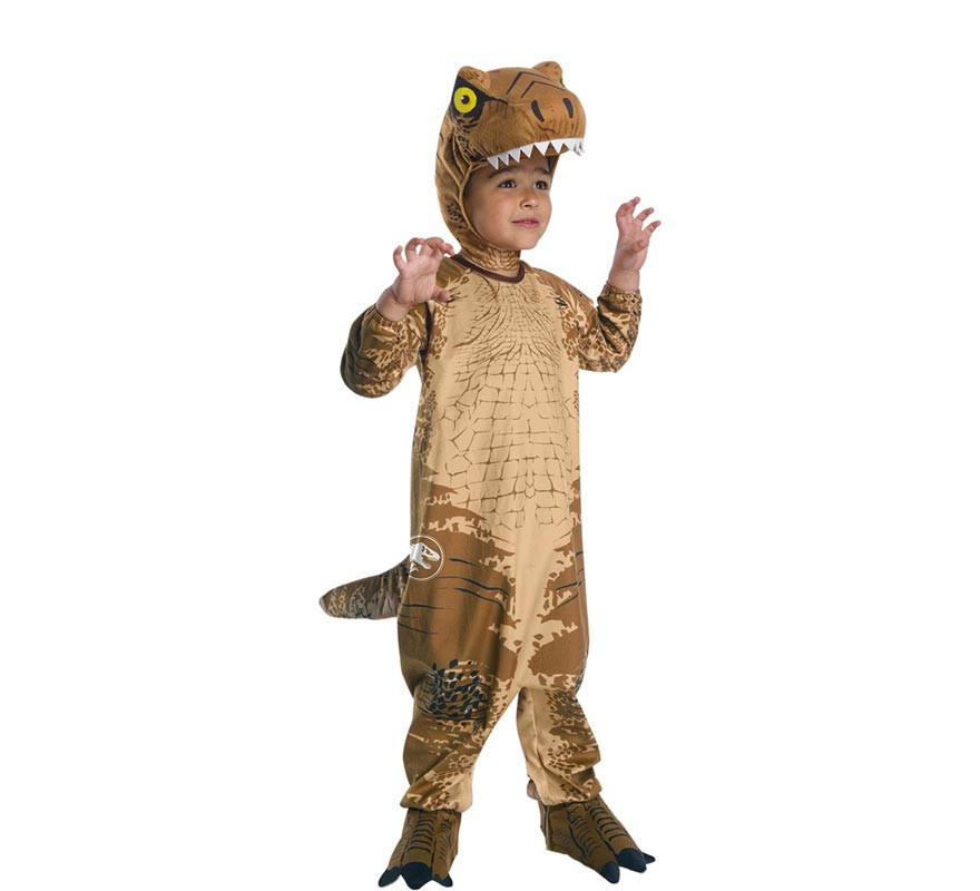 Preschool Brown Deluxe T-Rex Costume for Boys