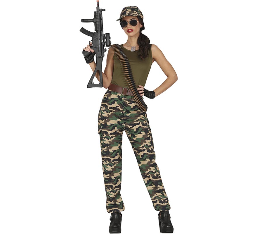 Women's Lieutenant Soldier Costume