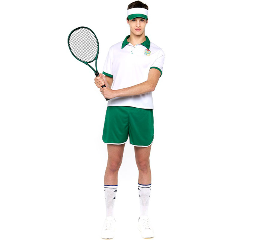 Disfraz de Tenista Retro para hombre Disfraz de Tenista Retro para hombre