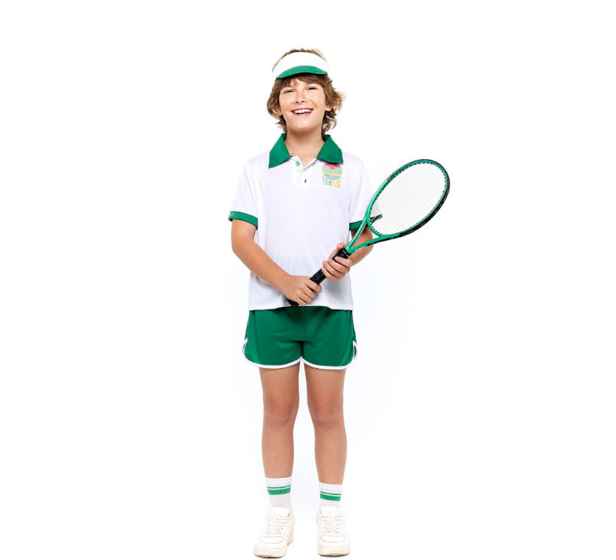 Disfraz de Tenista Retro para niño Disfraz de Tenista Retro para niño