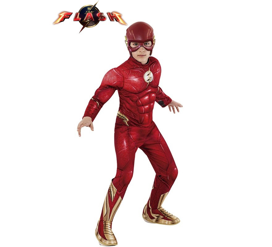 Il Flash Ragazzi Costume Supereroe Fumetto Marvel Costume Bambini