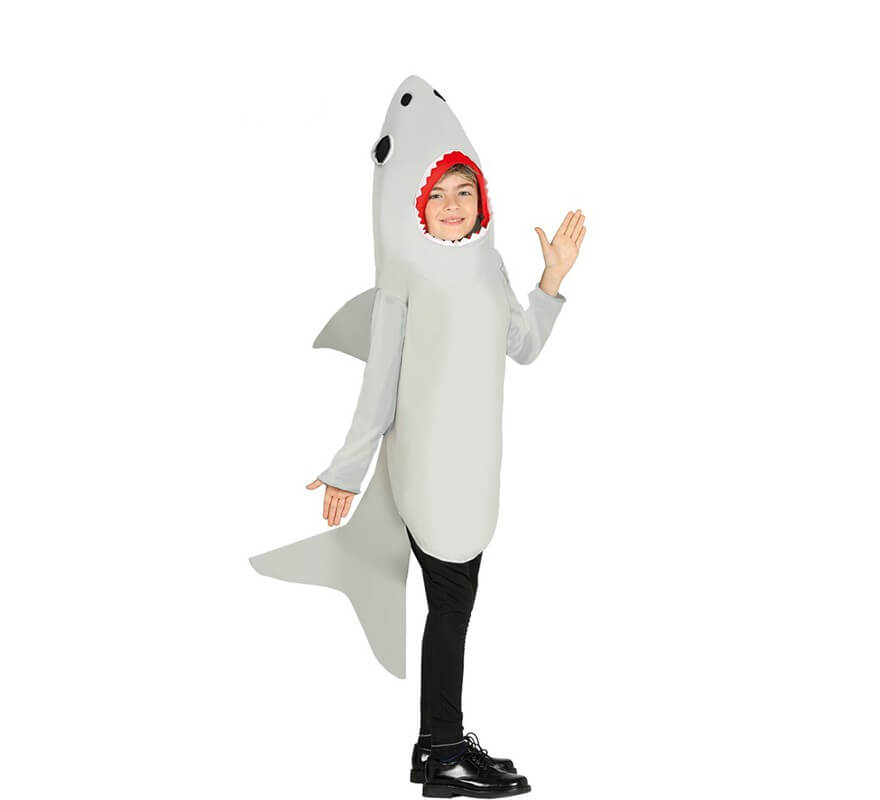 Funidelia  Costume da squalo per bambina e bambino Animali, Pesce