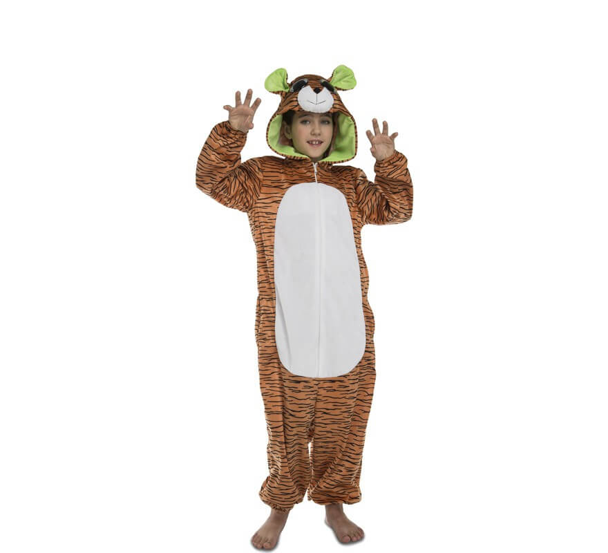 Big eyes tiger costume for children