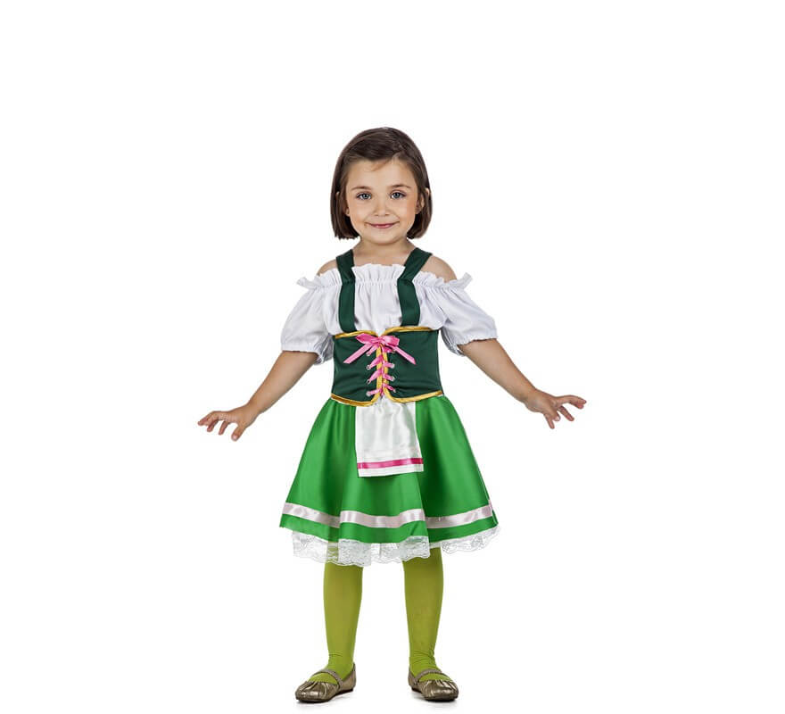 Disfraz de Tirolesa para niña