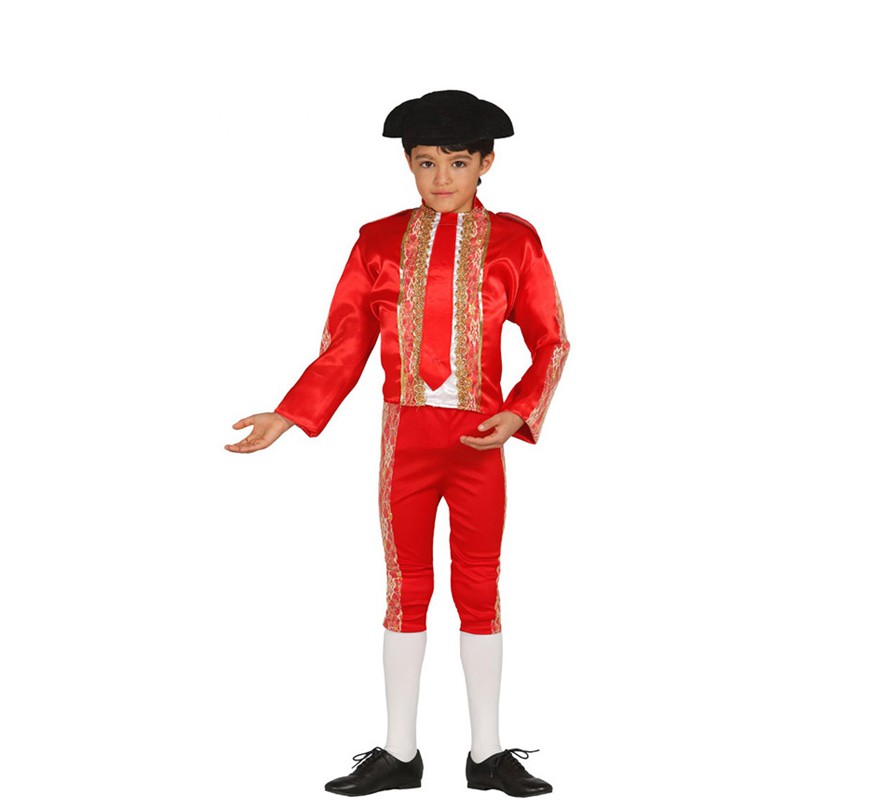 Disfraz de Torero rojo para niño