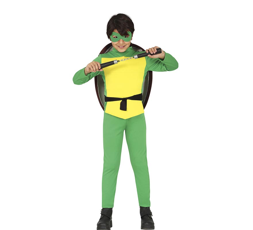 Kids Combat Turtle Costume with Backpack