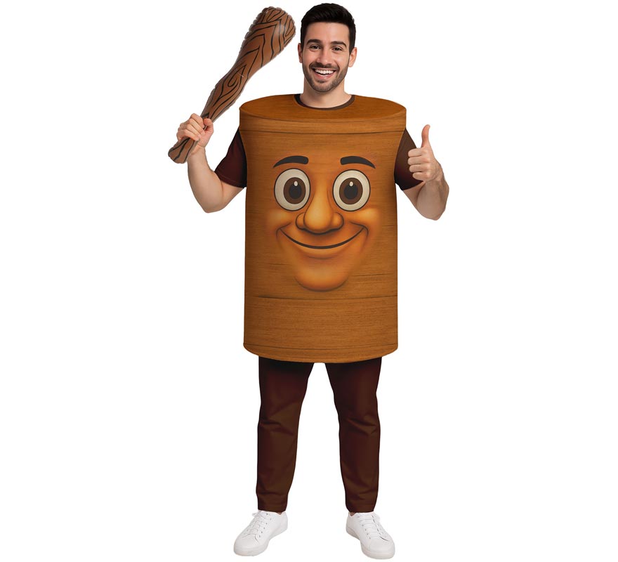 Disfraz de Tung Tung Sahur para hombre