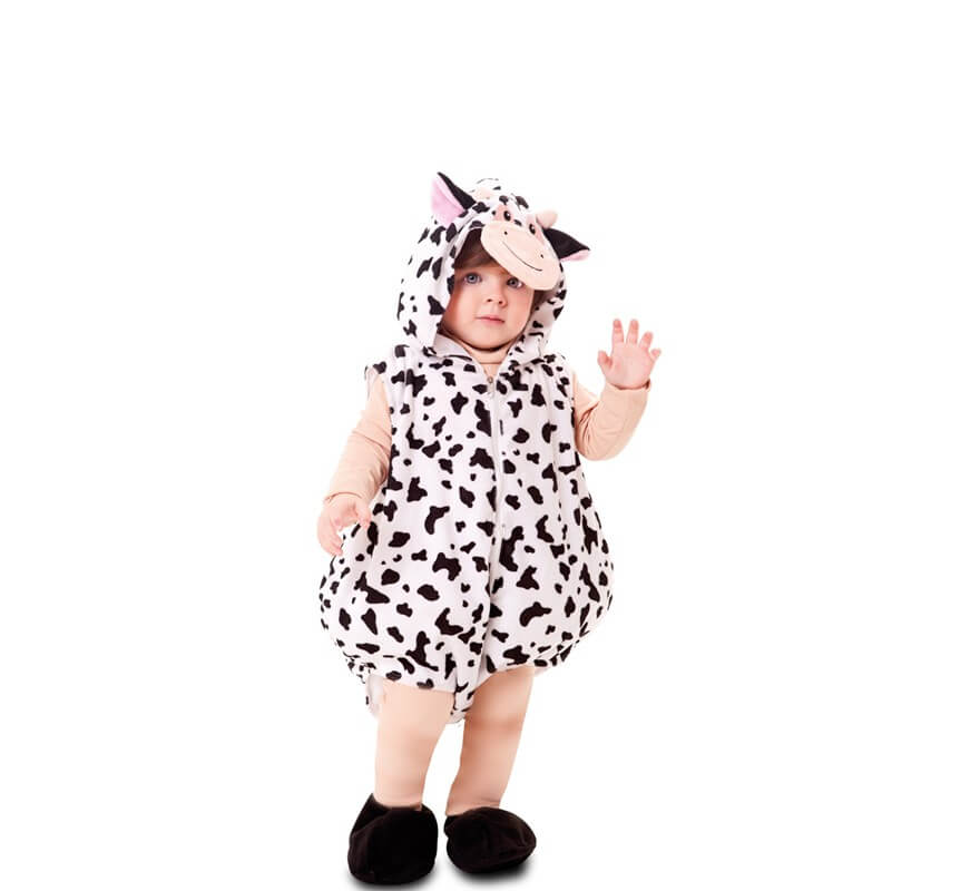 Disfraz de vaca de bebé de Halloween, disfraz de vaca de Halloween