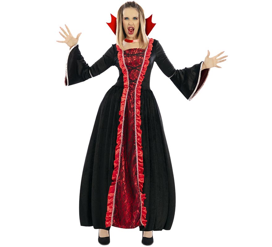 Elegant Vampiress Costume for Women