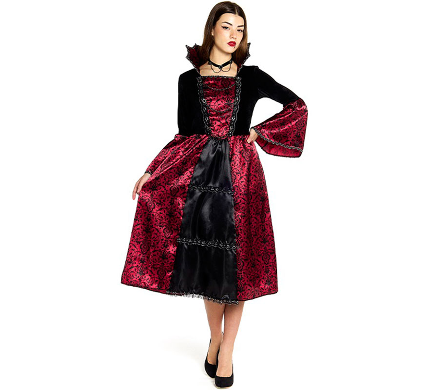 Gothic Vampiress Costume for Women