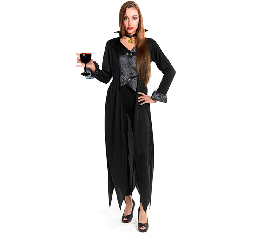 Gothic Vampiress Costume for Women