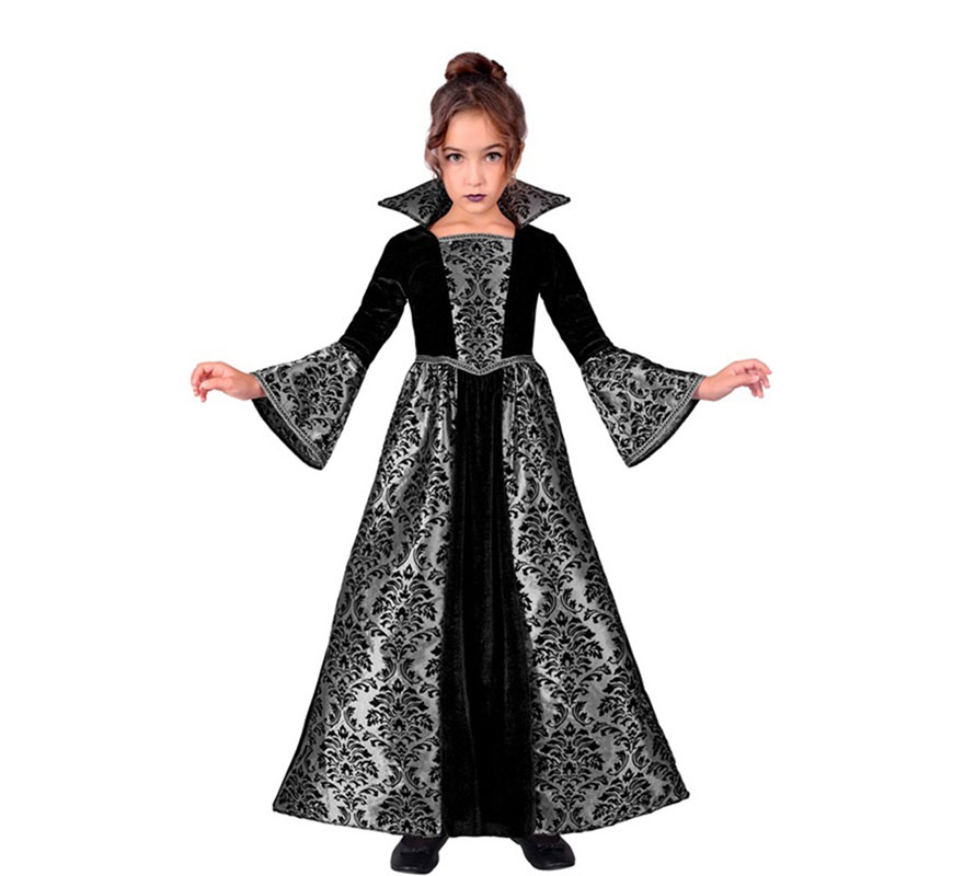 Gothic Vampiress Costume for Girls