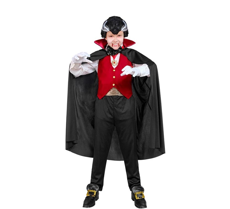 Dracula Vampire Costume for Boys
