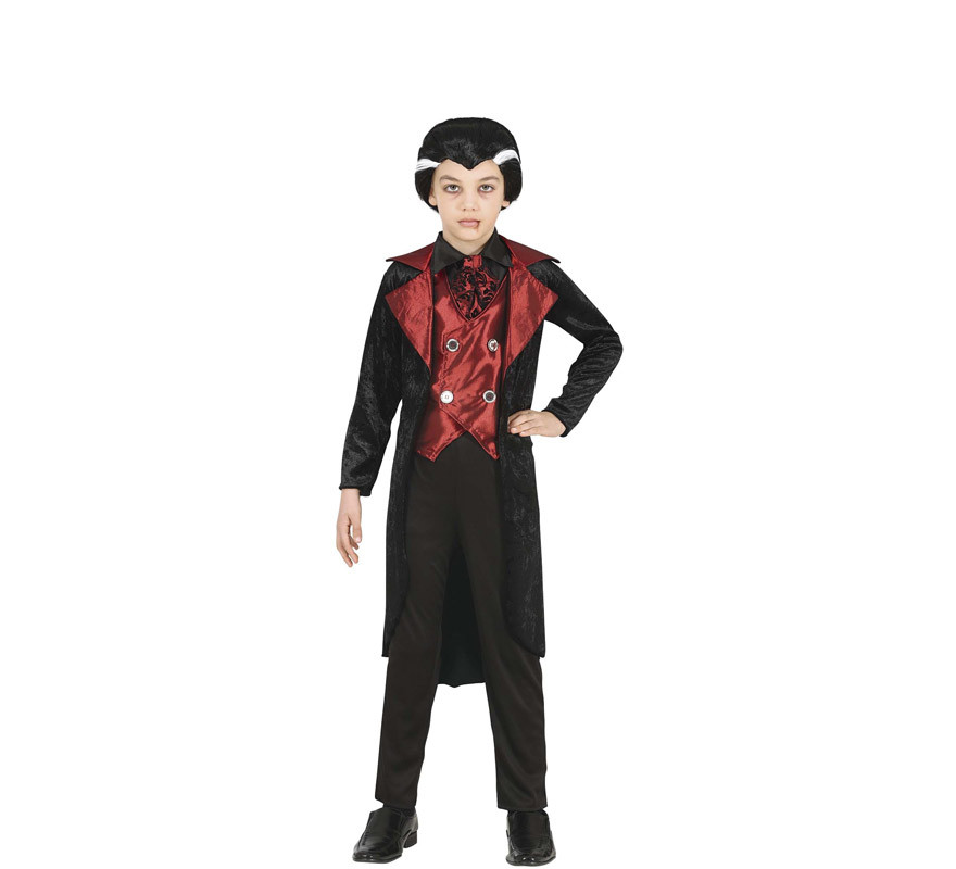 Disfraz Vampiro Elegante con chaleco para niño