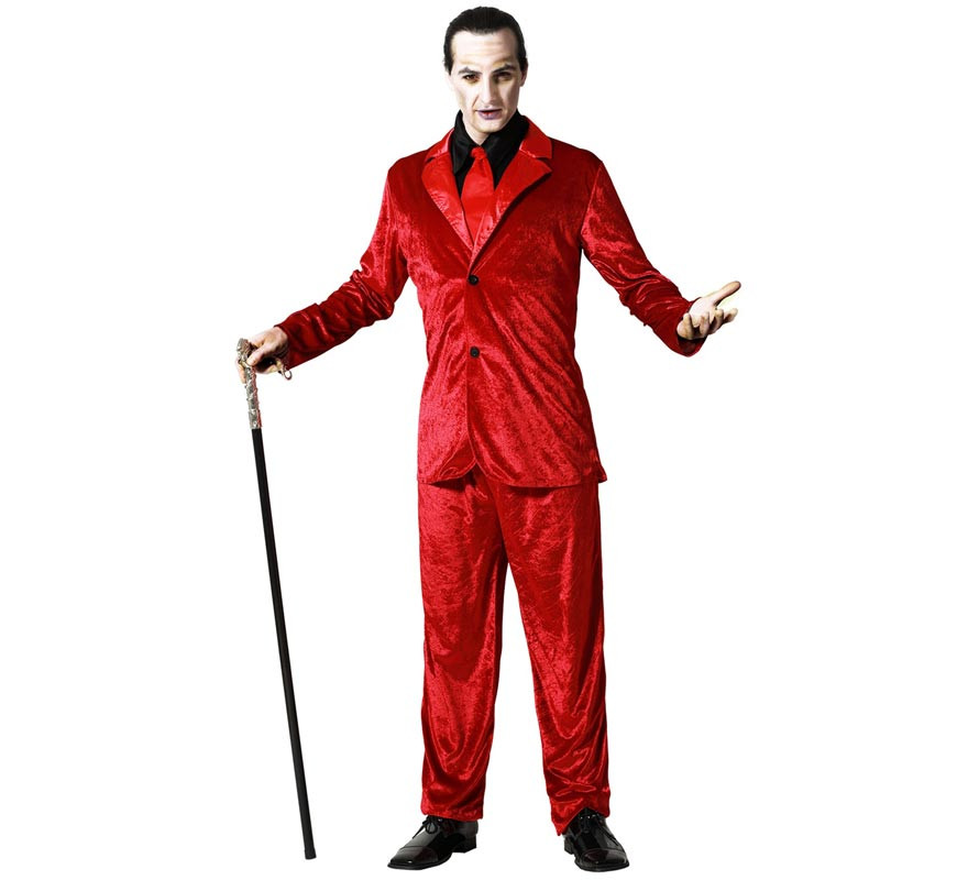 Red Elegant Vampire Costume for Men