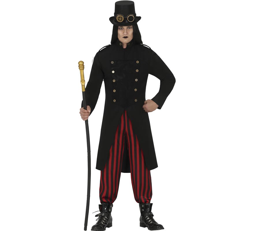 Men's Steampunk Gothic Vampire Costume