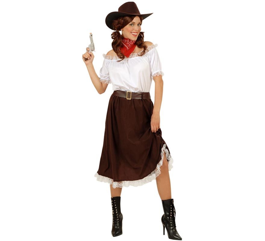 Western Cowgirl Costume for Women