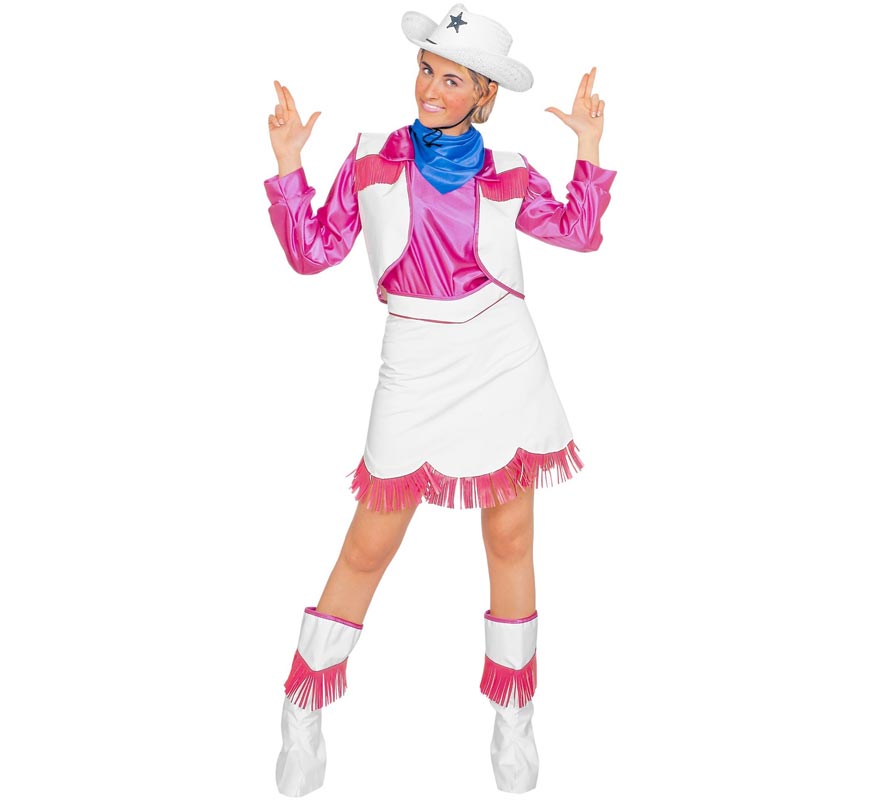 Women's Pink Rodeo Cowgirl Costume