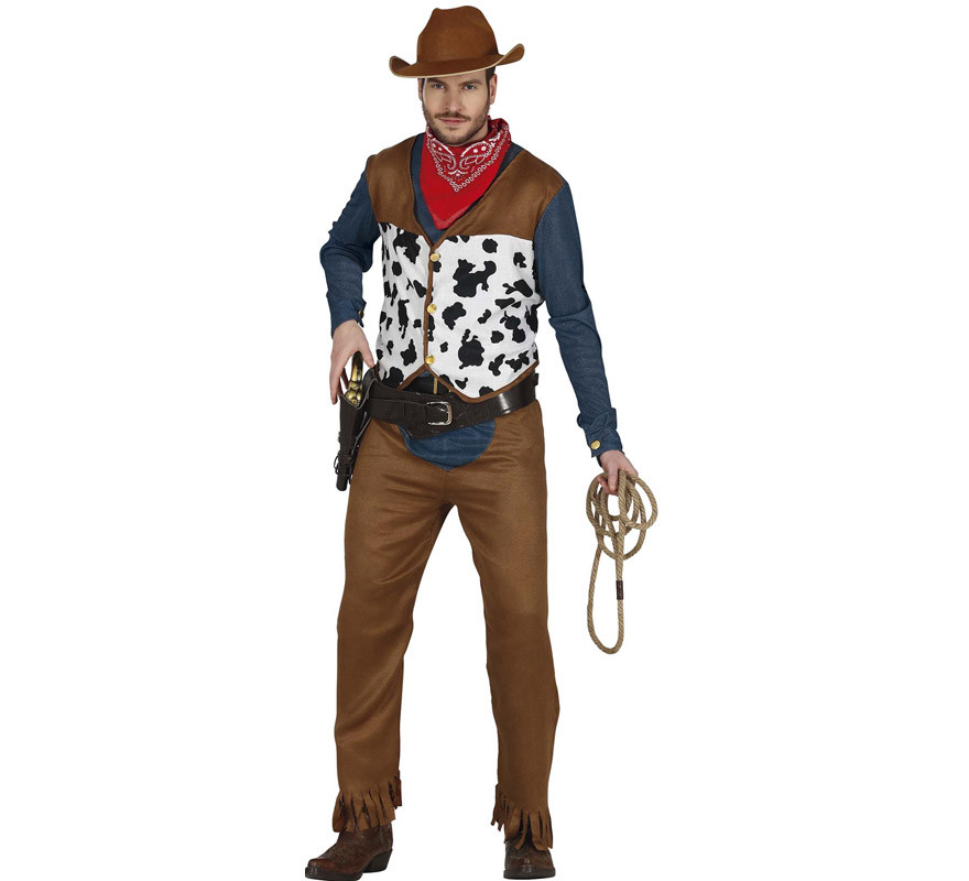 Costume da cowboy texano con gilet per donna per 18,50 €