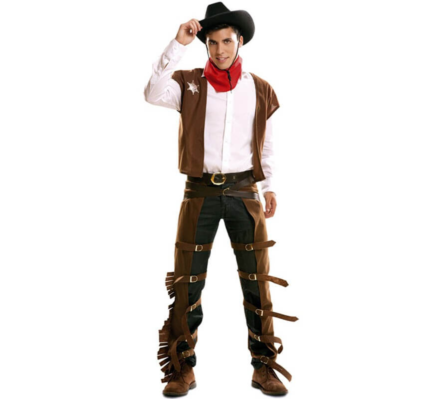 Costume da cowboy con frange per bambino