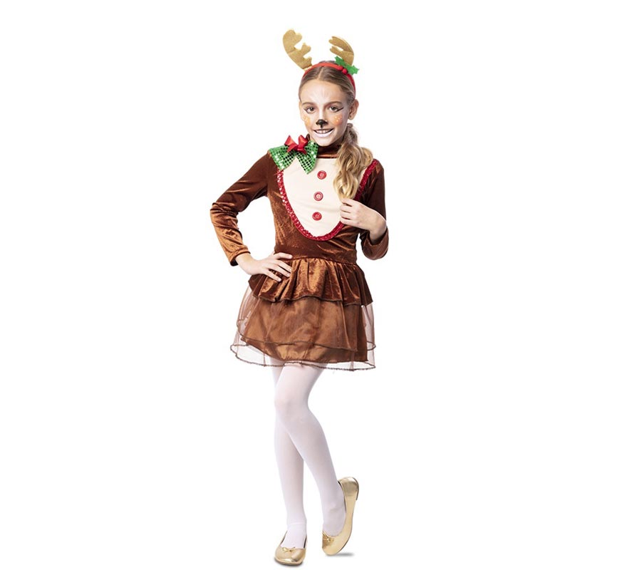 Reindeer Dress Costume for Girls