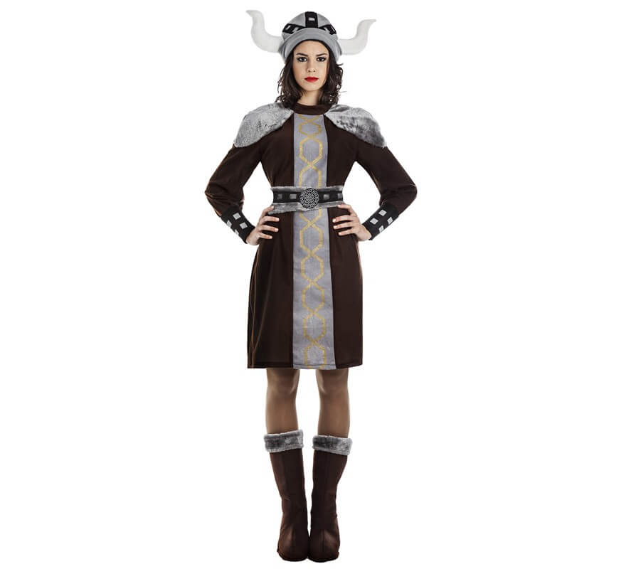  Disfraz de Guerrera Vikinga para mujer
