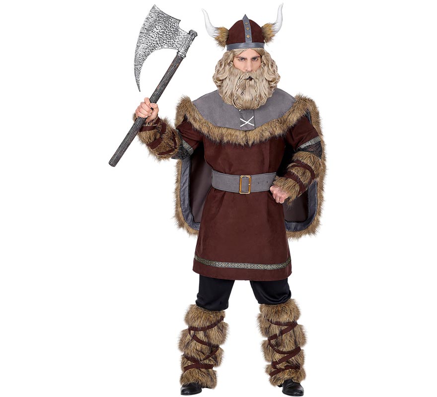 Brown Viking costume for men