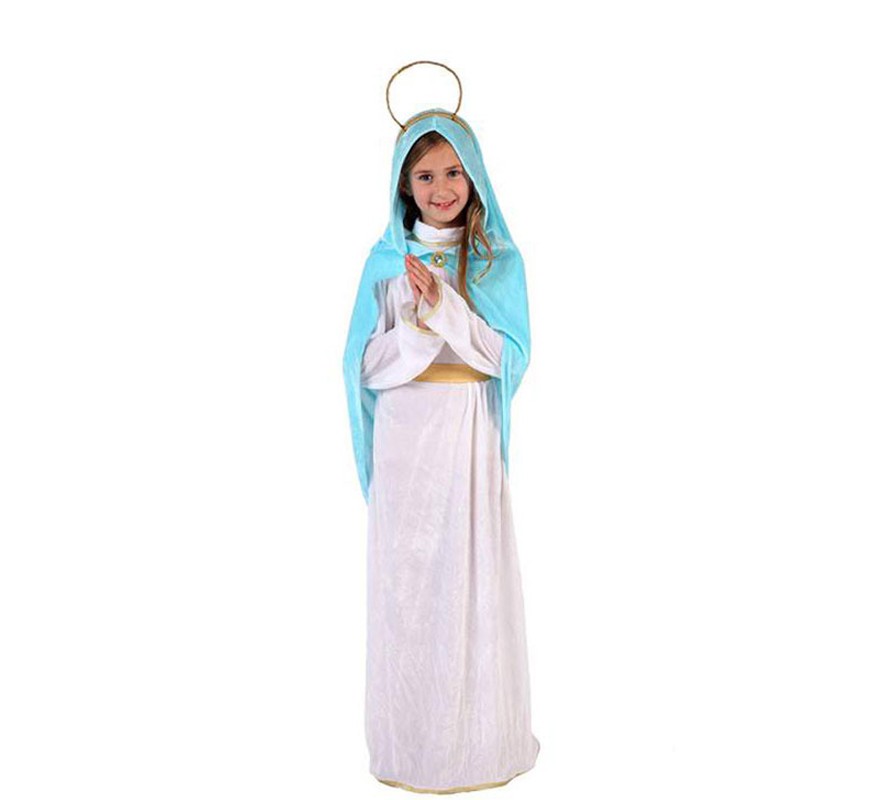 Disfraz de Virgen para niñas