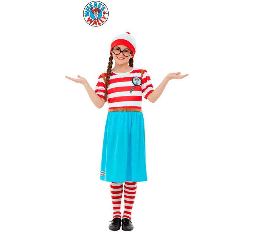 Il costume di Wenda di Where's Wally? per bambina