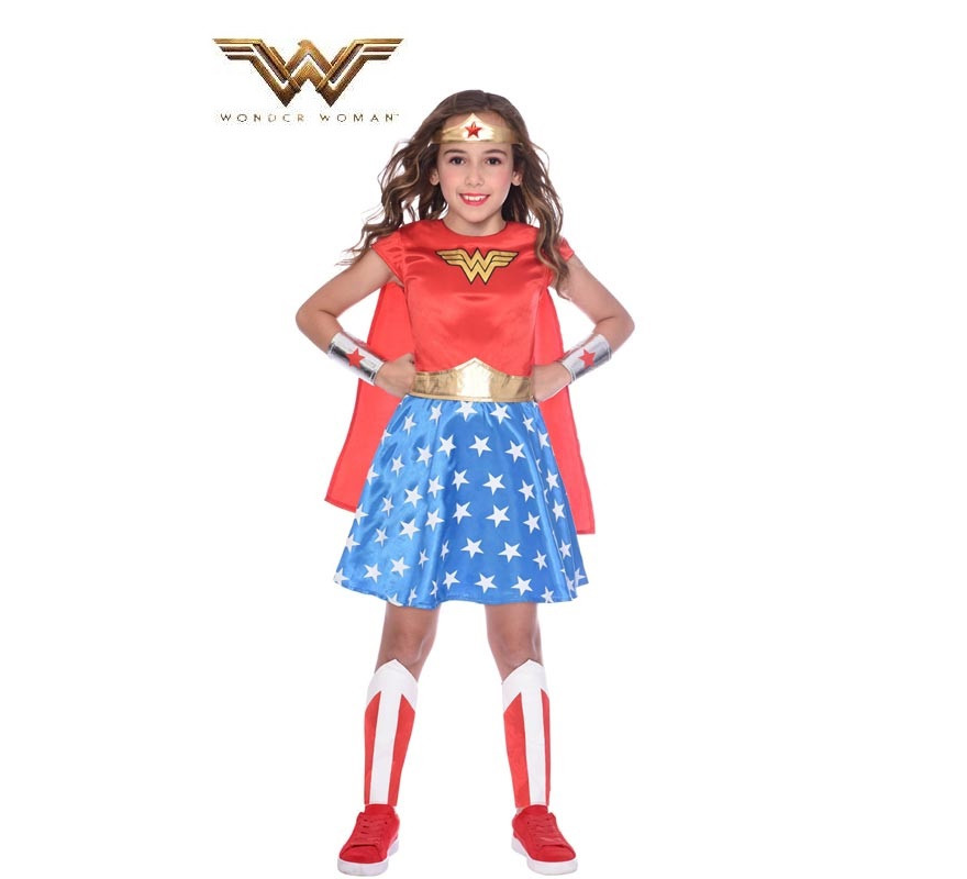 Wonder Woman Kostüm für Mädchen